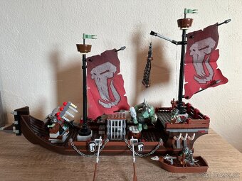 Lego Castle 7048 Troll Warship s navodom - 2