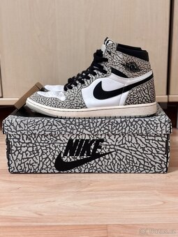Nike Air Jordan 1 White Cement - 2