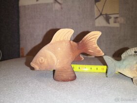 Miniatury 2-ryby, ryba, soška, kapr, štika, sumec - 2