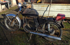 JAWA 350- typ 634 podvozek - 2