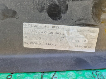 kryt kondenzátoru klimatizace Škoda Felicia 1.6 6U0121283D - 2
