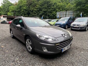 Peugeot 407 SW 2.0HDI 103kW Combi xenony klima panorama 2010 - 2