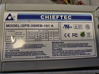 3x zdroj do pc 350w a 1x 405w. - 2