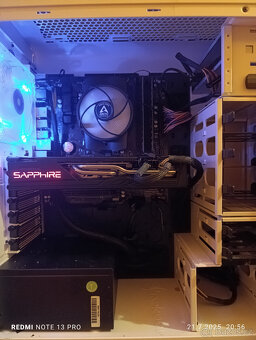 Herní PC - Ryzen 5 4500, 16GB RAM, 1TB NVME, 5700XT, WIN11 - 2