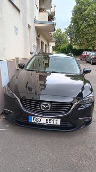 Mazda 6 kombi /2016/191 tis. km/129 kW/nafta/černá metalíza - 2