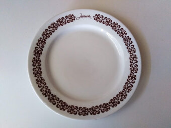 Talíř mělký JEDNOTA . - 2