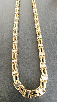 Zlatý řetízek 14k - 2