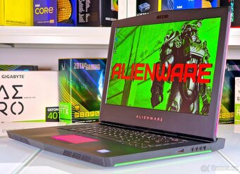 Herní notebok ALIENWARE | GTX 1060 6GB | I7-7700HQ | RGB - 2