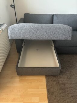 VIMLE - rozkládací pohovka s lenoškou - 2