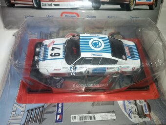 Hachette 1:24 Škoda 130 RS + kalendář - 2