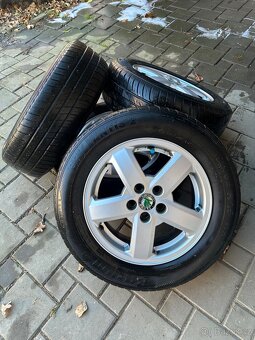 Originál alu Škoda Triton 5x100 r15 - 2