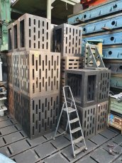 4x Upínací, montážní, litinová kostka 1250x1000x750mm - 2