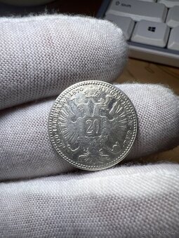 20 krejcar 1870 František Josef - 2