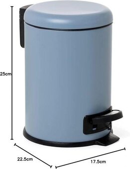 Nerezový odpadkový koš TATAY – 3 l - 2