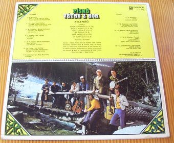 LP deska Zelenáči-Písně větru z hor r.1974/281/ - 2