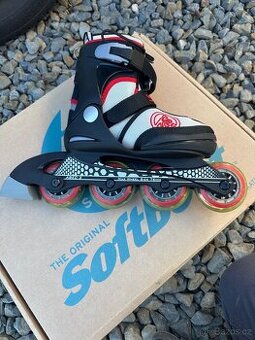 Prodám  In-line brusle K2 rostoucí vel. 32-37 - 2