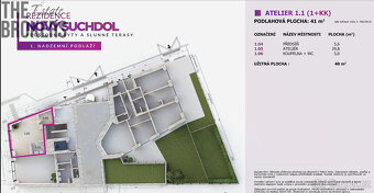 Prodej  ateliéru 41m2, Praha 6- Suchdol - 2