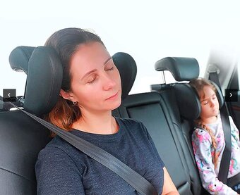 Opěrky hlavy HEADREST, cena za obě,  100% stav - 2
