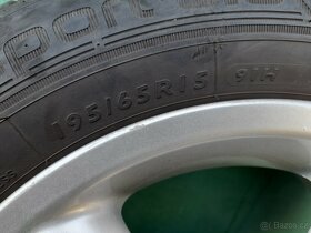 Komplet sada kol,Alu AEZ+letní pneu Dunlop - 2