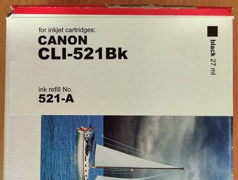 Barva pro inkoustové tiskárny Canon Pixma 1kus 50,- Kč - 2