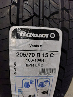 205/70 R15C Barum Vanis 2 letní 2ks - 2