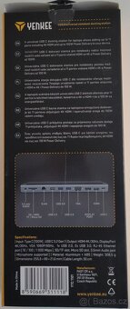 Univerzální dokovací stanice s USB-C - YTC 1101 - 2