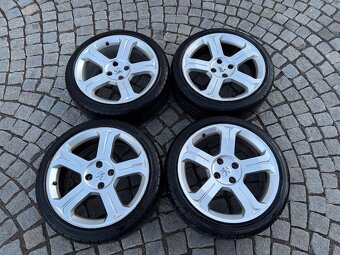 Alu r18 4x108 Peugeot letni pneu 225/40r18 - 2