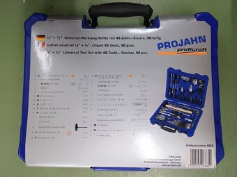 Nový nářaďový kufr s racnou 48 zubů - zn. Projahn - 2