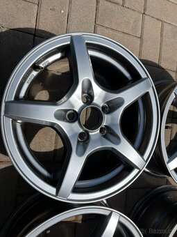 4x alu disky Dezent 5x100 R15 - NOVÉ - 2