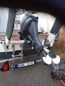 lodní motor Yamaha 9.9 startér,dob - 2