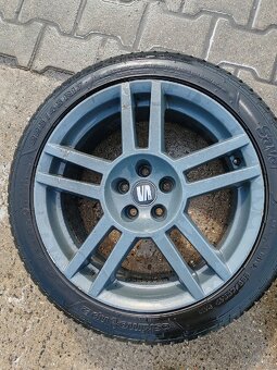 4x ALU SEAT LEON CUPRA 5X100 R17 + ZIMNÍ PNEU - 2