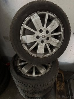 Renault alu kola 205/55R16 zimní - 2
