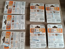Nabíjecí baterie AAA (typ. 800mAh; 1,2V Ni-MH) SANYO eneloop - 2