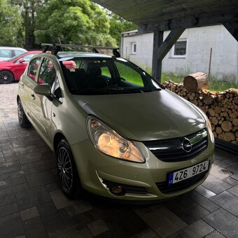 Opel Corsa 5D 1.4 Benzín+LPG 2007 1.Maj CZ původ - 2