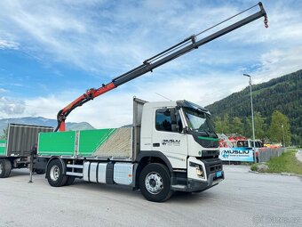 Volvo FM 420 - 4x2 – Valník + HR-PALFINGER PK9001 – EURO 6 - 2
