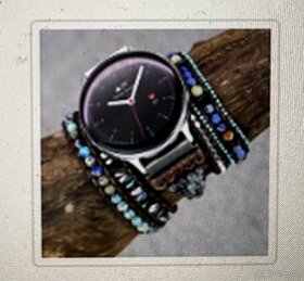 Řemínek na hodinky Garmin s polodrahokamy - 2