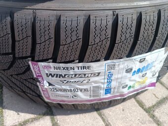 171. 2x NOVÉ zimní pneu Nexen 225/40 R18 - 2