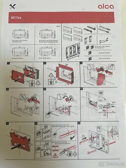 Prodám 4x splachovací tlačítko na WC Alca - 2