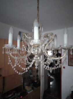 Křišťálový lustr, 6.ramenný (Český křišťál) - 2