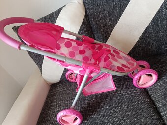 Tříkolka kočárek pro panenky - 2