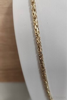 Královská vazba zlatá řetízek - 2