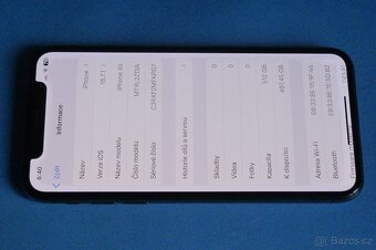 Apple iPhone XS 512GB baterie 78% - 2