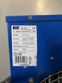 Elektrický ohřívač Gude 9kW - 2