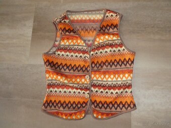 Letní souprava - vesta a sukně - 2