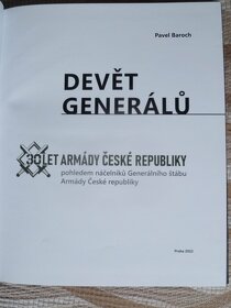 Prodám knihu Devět generálů - 2
