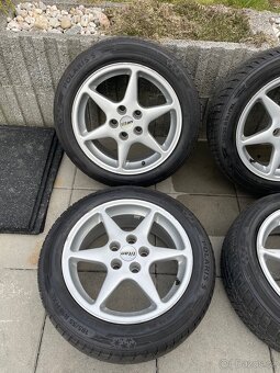 Alu kola 5x112 včetně zimních pneu 195/55 R16 - 2