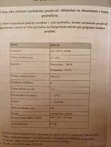 Vysoušeč vzduchu Master - 2