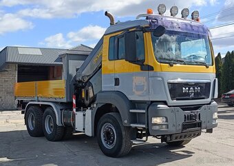 MAN TGS 33.480 - 6x4 – Tahač/Valník + HR-PALFINGER PK 34002 - 2