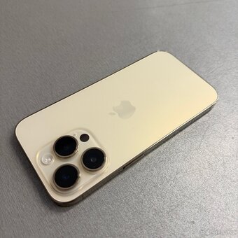 iPhone 14 Pro 256GB zlatý, top stav bez škrábance - 2