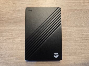 640Gb 2.5 externí disk USB 3 černý - 2